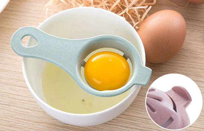 Wheat Straw Egg Separator and Yolk Filter Kitchen Tool