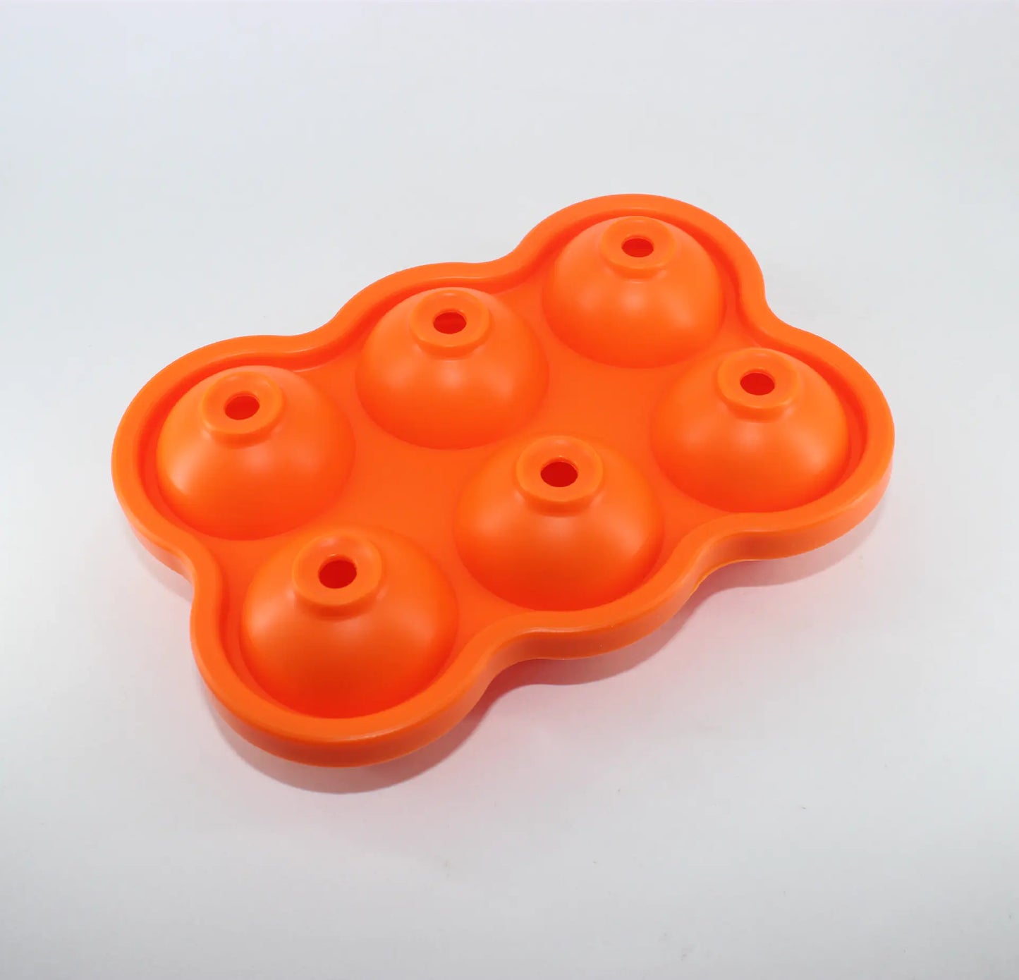 Silicone 6-Cavity Ice Ball Mold for Making Ice Balls