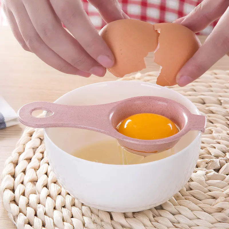 Wheat Straw Egg Separator and Yolk Filter Kitchen Tool