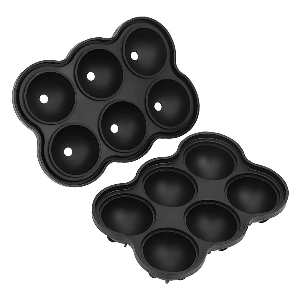 Silicone 6-Cavity Ice Ball Mold for Making Ice Balls