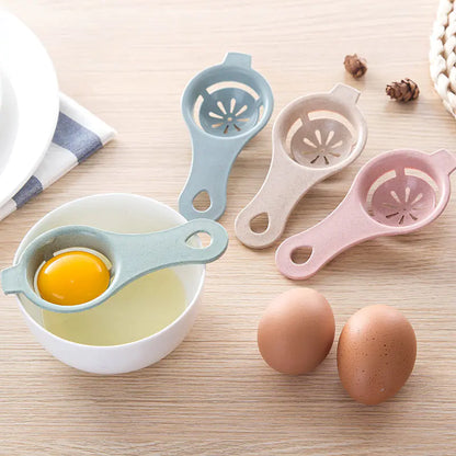 Wheat Straw Egg Separator and Yolk Filter Kitchen Tool